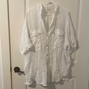 Free People button down shirt